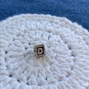 Pandora Alphabet Triangle Letter “D” Charm